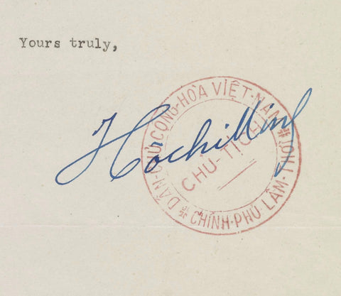 Read a Letter From Ho Chi Minh to U.S. President Truman Before the Vietnam War Began