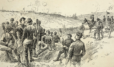 Charging in the Dark, the Gallant Attack of These Gunners Led to the Breakthrough at Petersburg