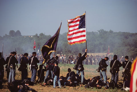 Cannon Fire and Cotton Candy, the 125th Anniversary Reenactment of Gettysburg