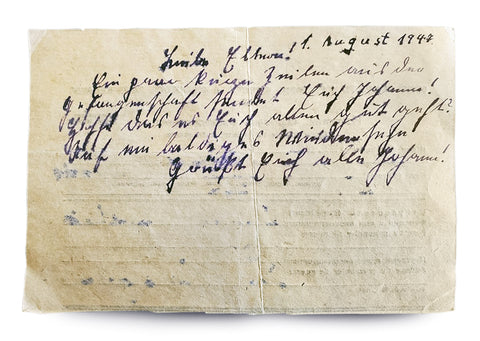 From the Footlocker: A German POW’s Postcard From a Soviet Camp