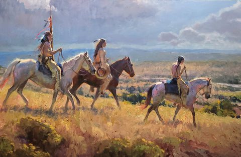 Drawing on His Wyoming Roots, This Artist Preserves the Spirit of the Old West