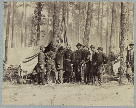 Matthew Brady Caught in a Photograph