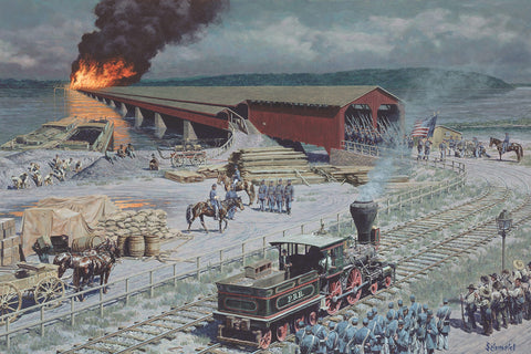 How Volunteer Soldiers Blocked Robert E. Lee — By Burning the World’s Longest Covered Bridge