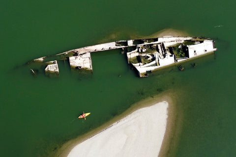 Nazi Warships Sunk in Danube River Exposed by Europe’s Historic Drought