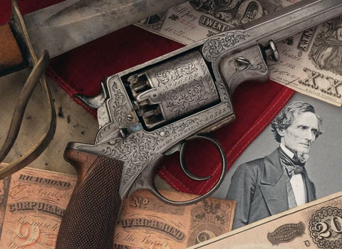 Revolver of Confederacy’s Jefferson Davis Fetches $470K at Auction