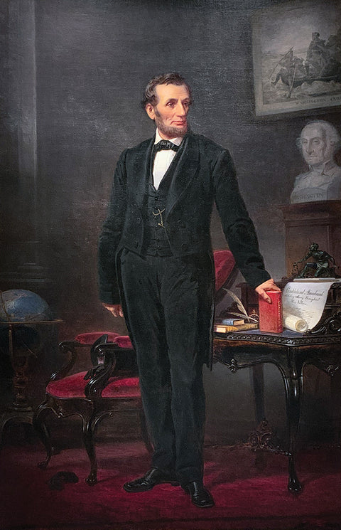 ‘Old Abe’ is 9 Feet Tall in Rare Lincoln Portrait
