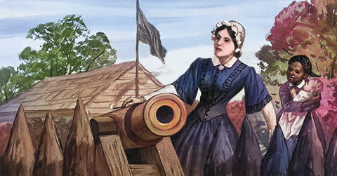 This Brave Wife and Mother Was the Betsy Ross of Texas