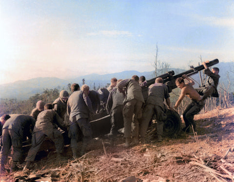 A Howitzer Up a Hill