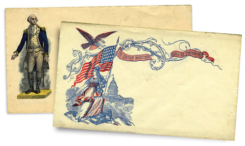 Civil War–Era Envelopes Bore Patriotic Messages — On the Outside