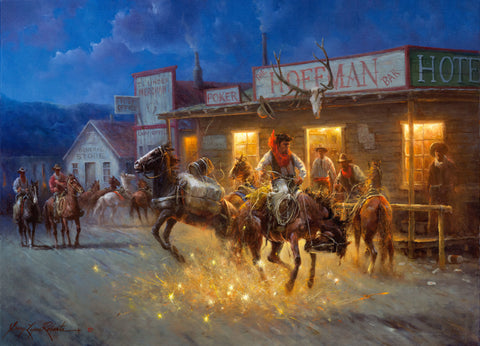 This Montana Painter Takes His Inspiration From the ‘Cowboy Artist’