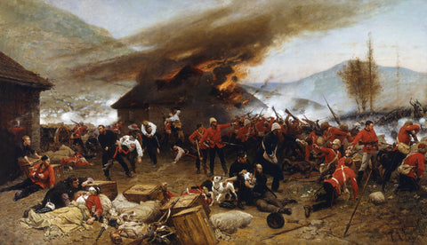 At Rorke’s Drift, 150 Men Were Left Behind To Face Thousands Of Warriors