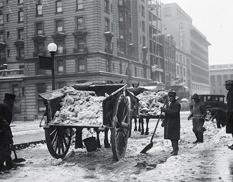 The Snow Shovelers of Yore